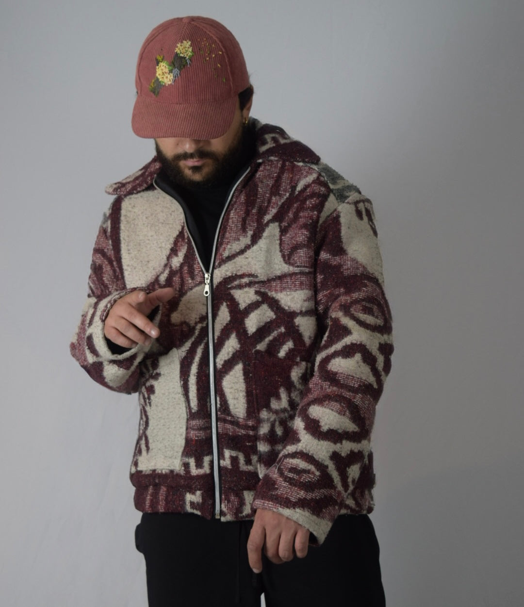 Chaqueta paisaje vino