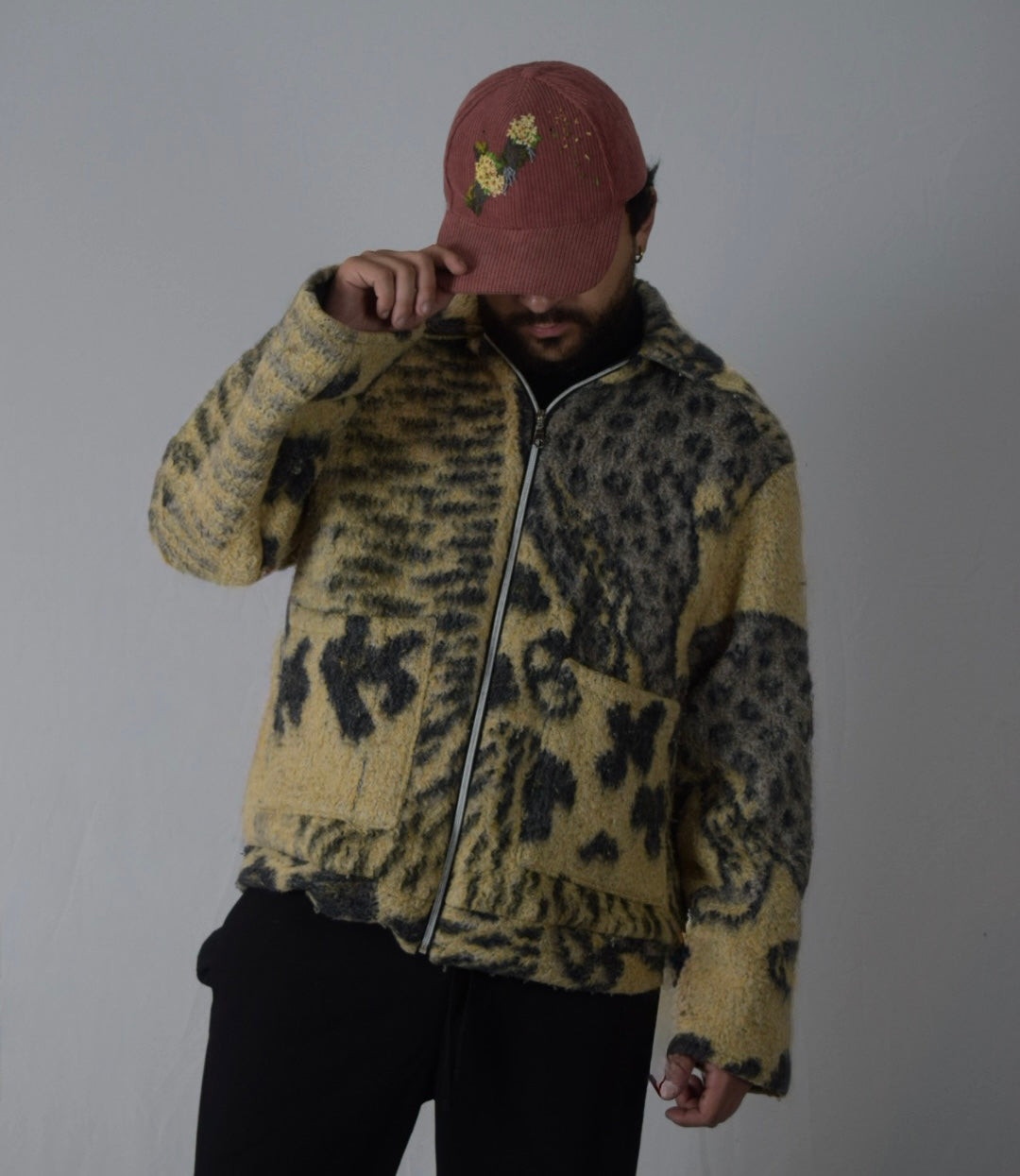 Chaqueta 4 tigres mostaza