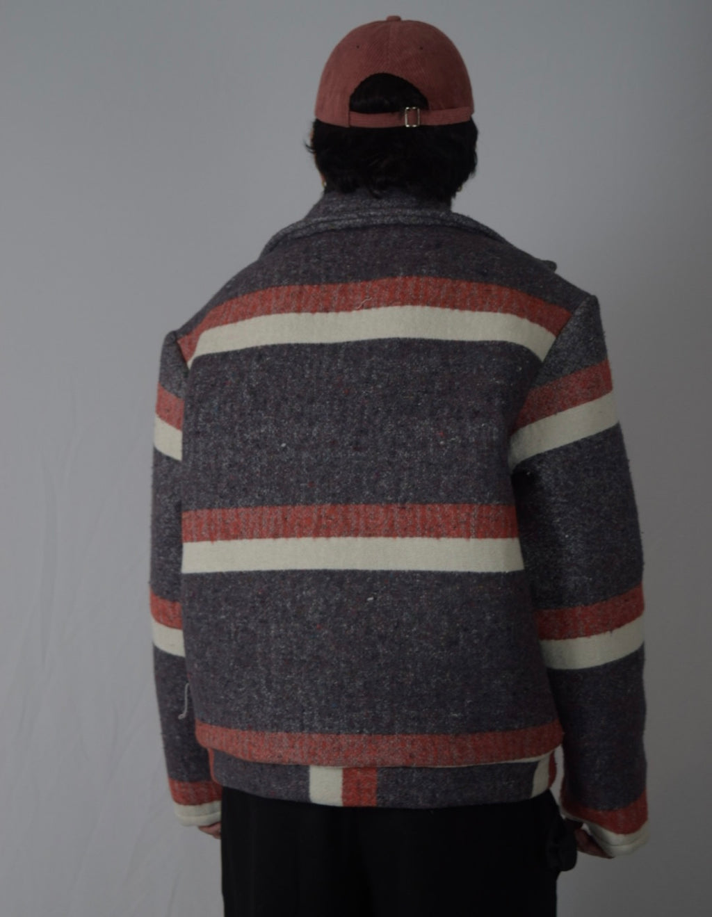 Chaqueta lineal tricolor