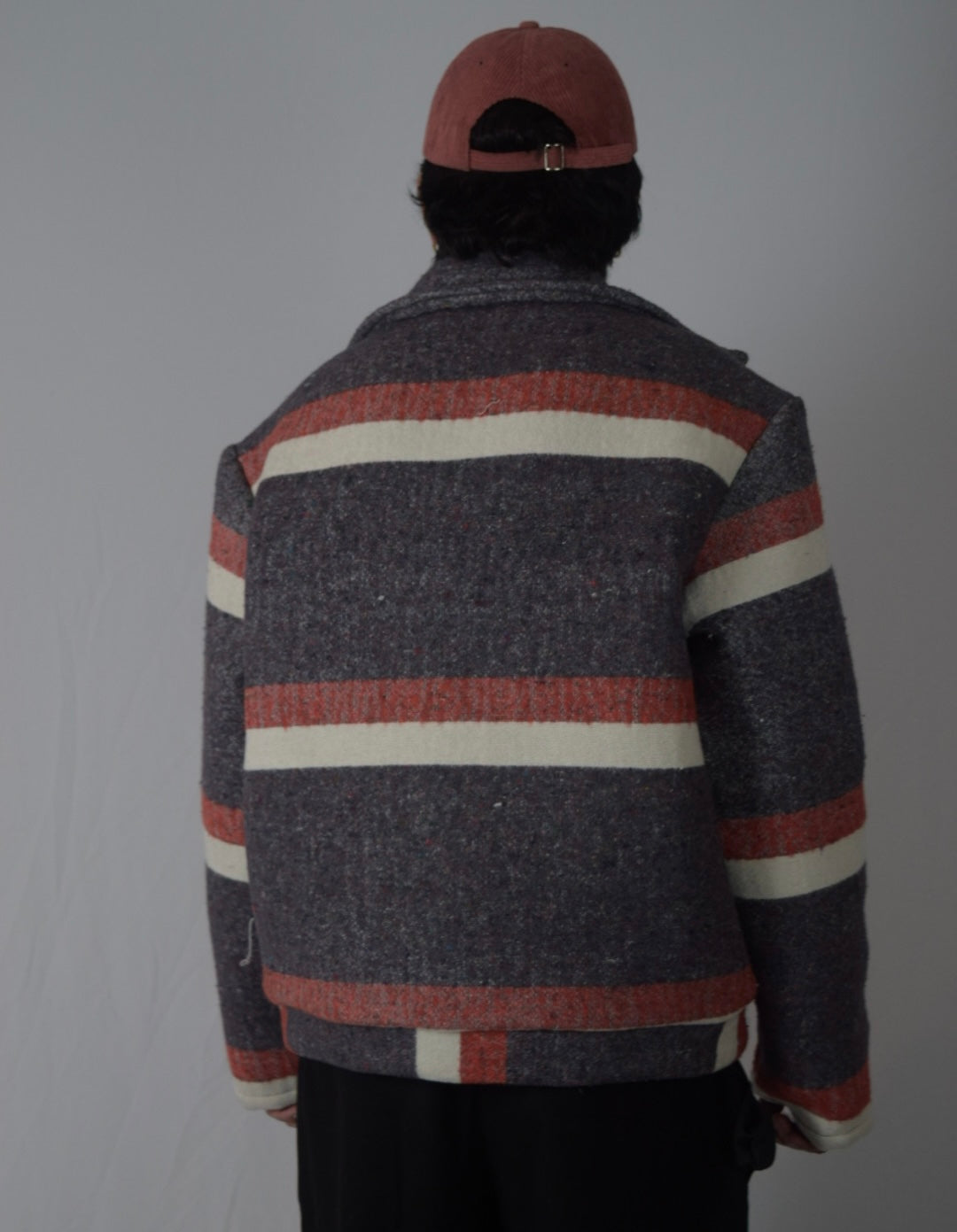 Chaqueta lineal tricolor