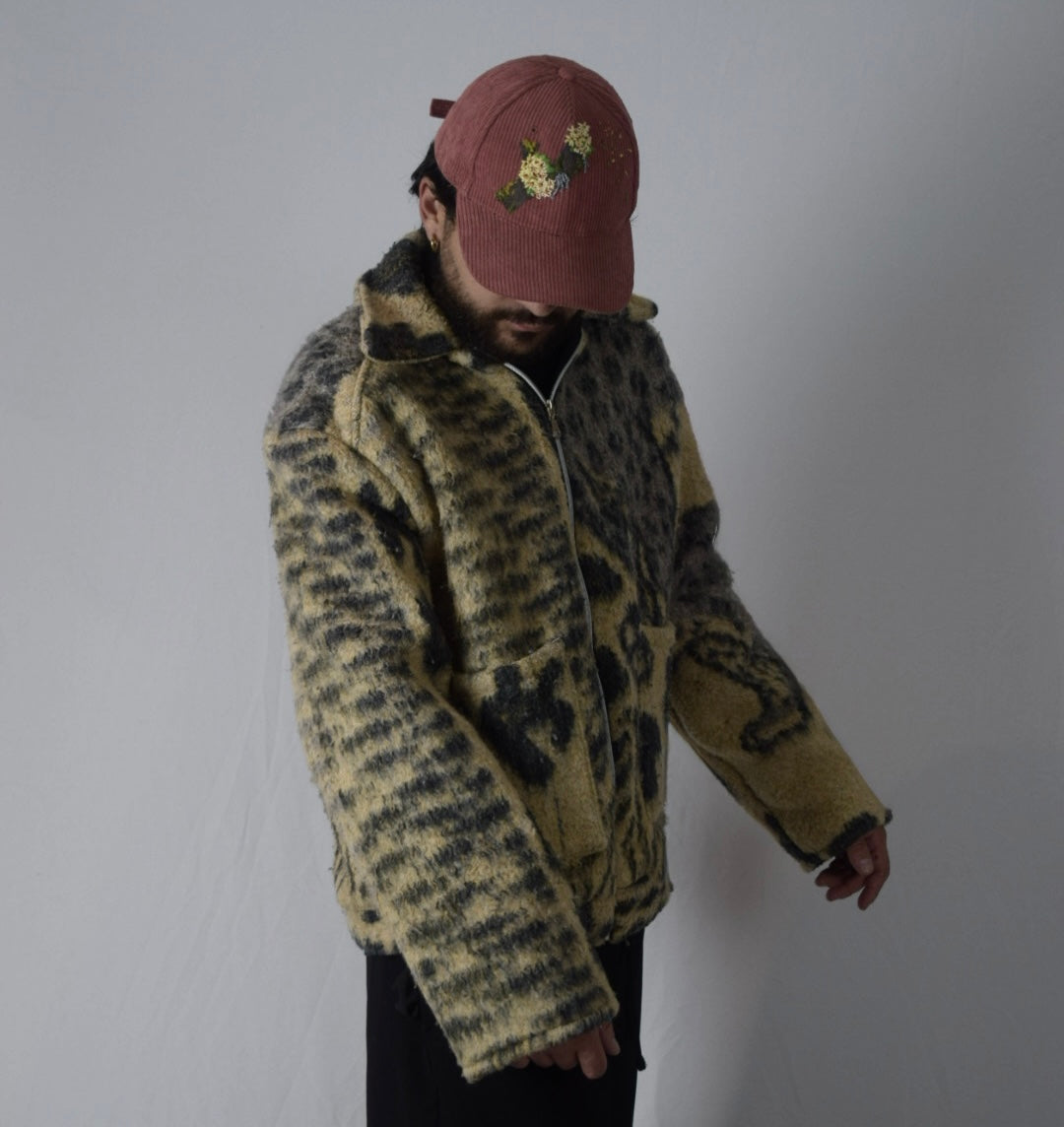 Chaqueta 4 tigres mostaza
