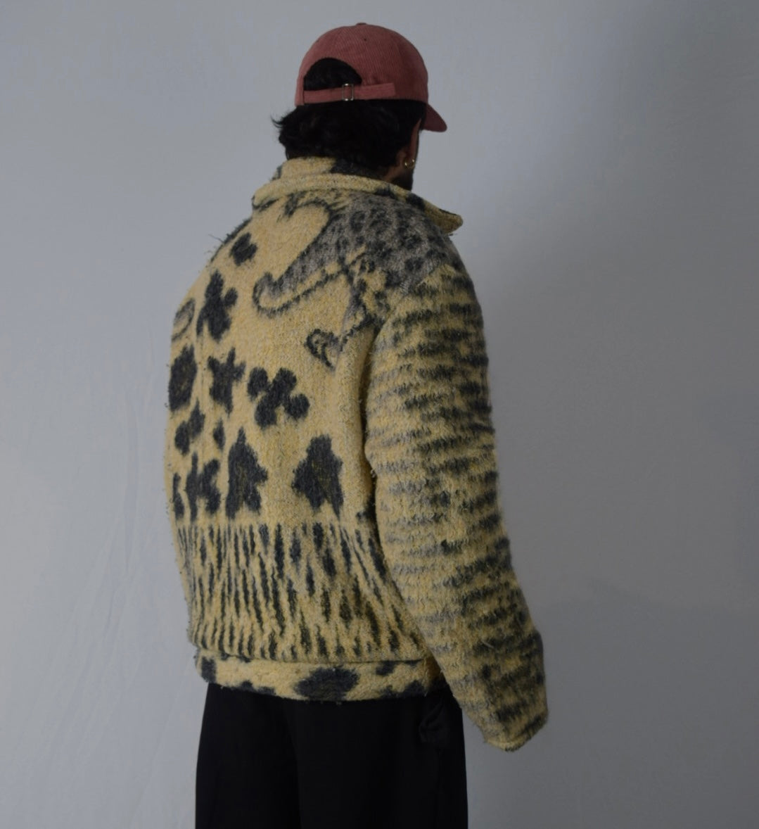 Chaqueta 4 tigres mostaza