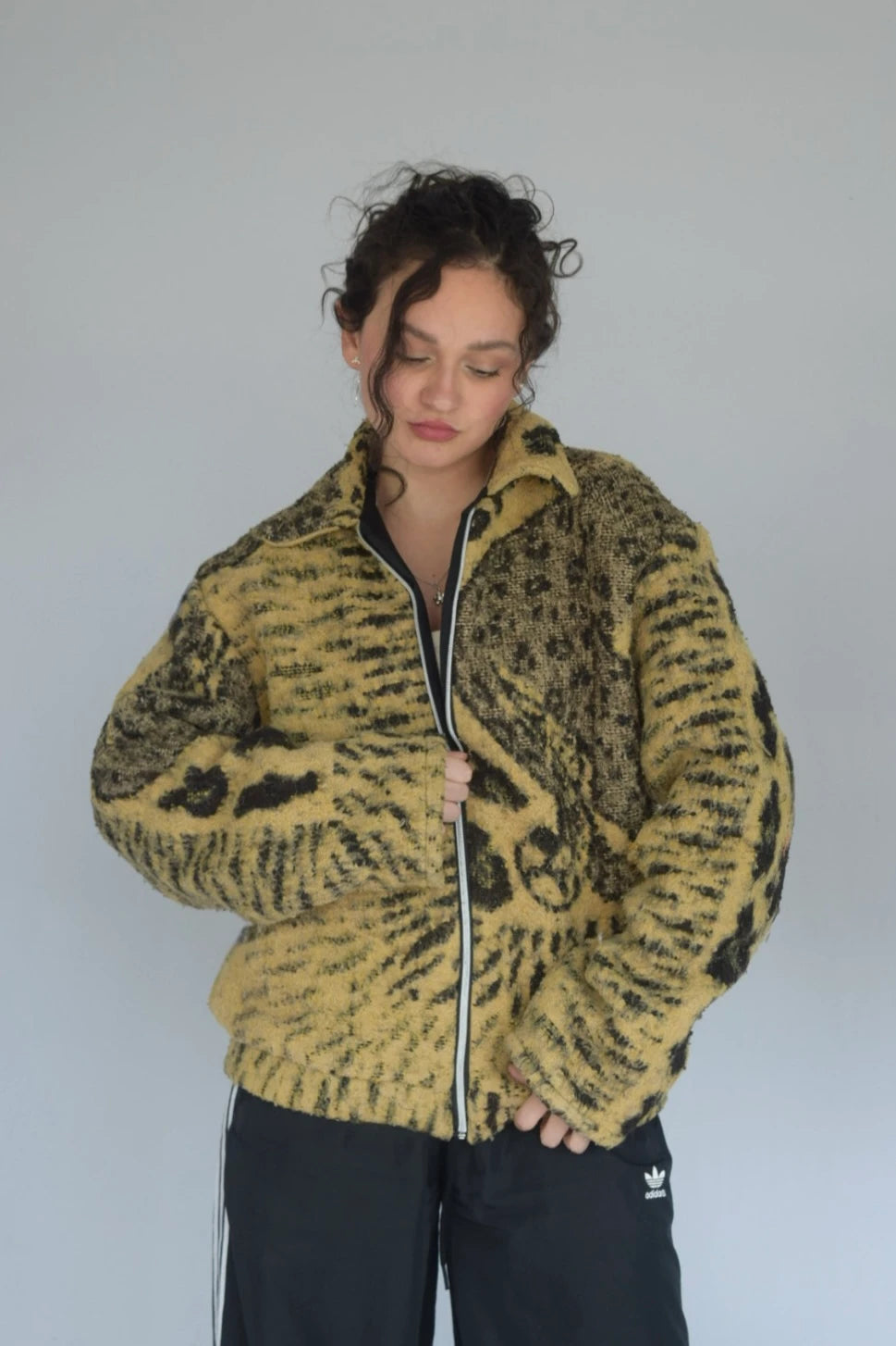 Chaqueta tigre amarilla