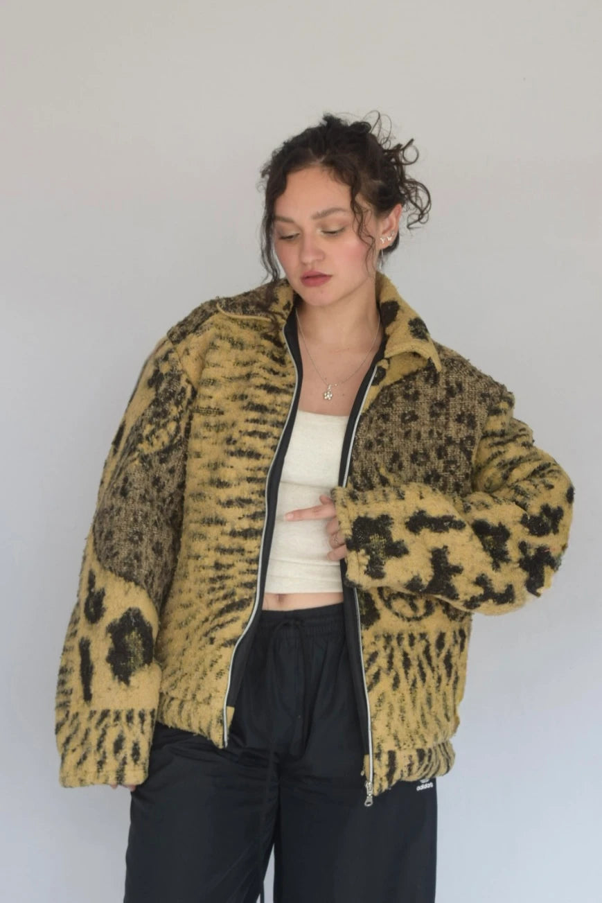 Chaqueta tigre amarilla