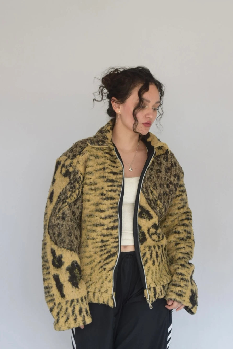 Chaqueta tigre amarilla
