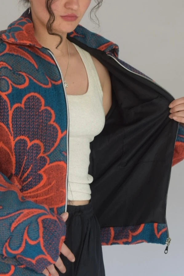 Chaqueta floral