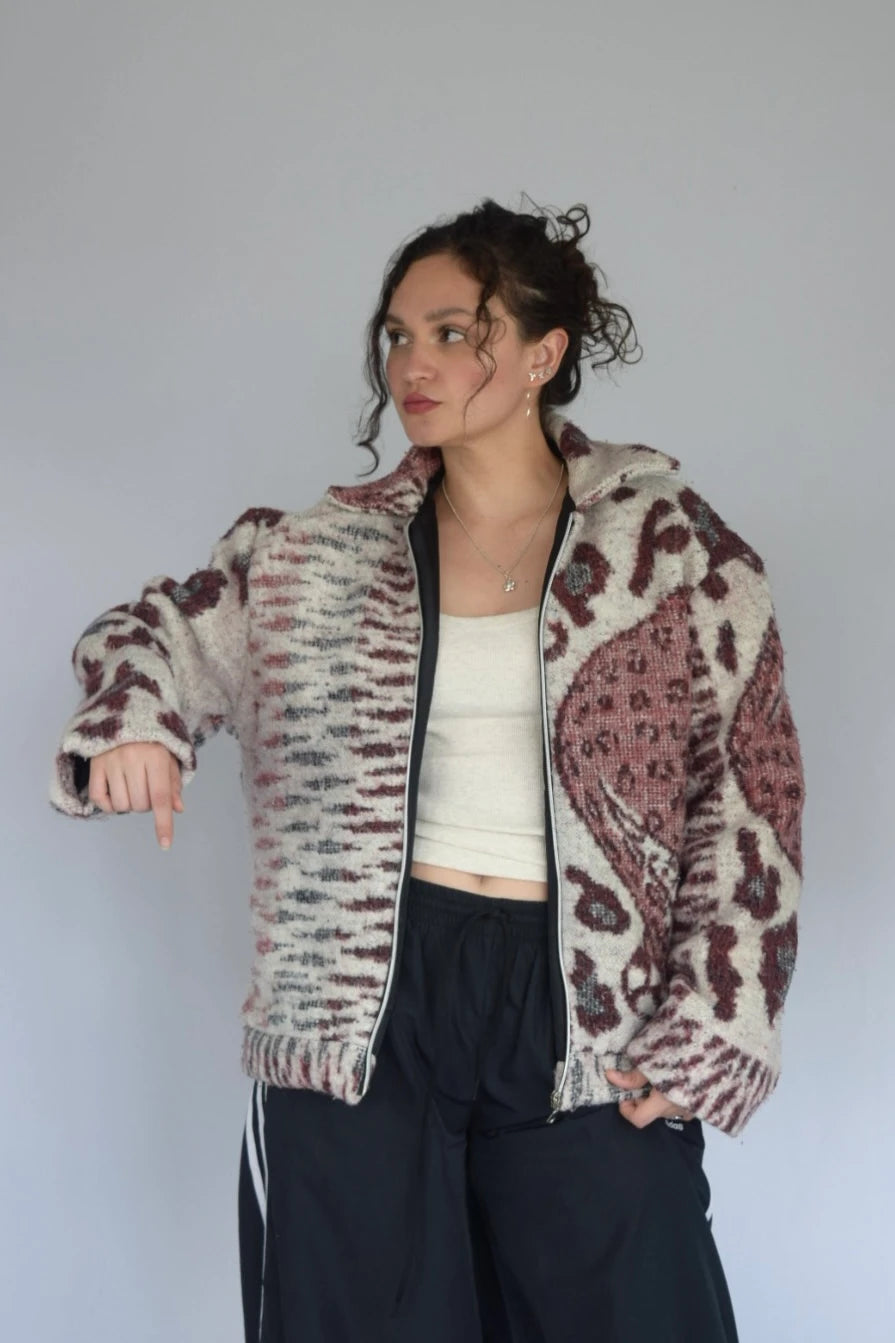Chaqueta tigres palo de rosa