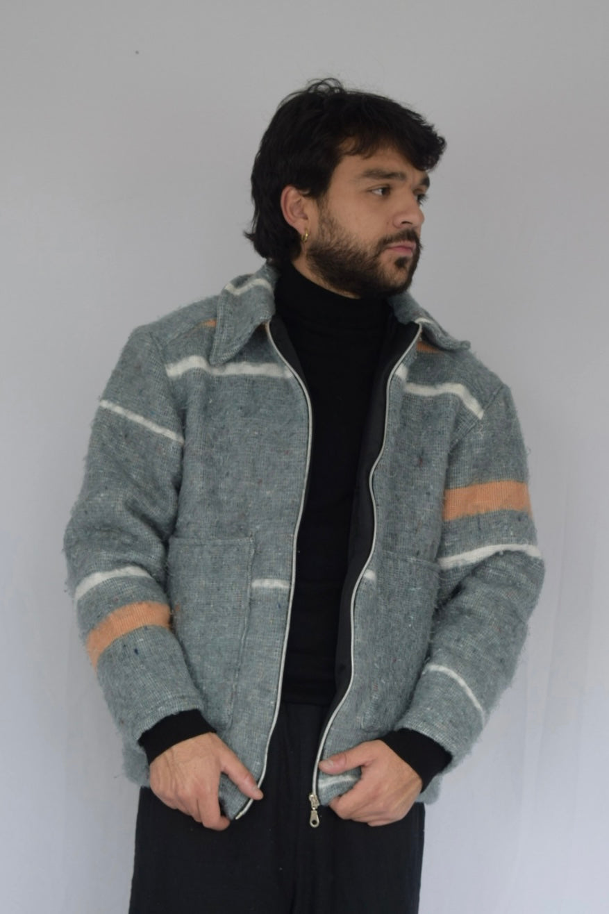 Chaqueta de tela recuperada Talla M