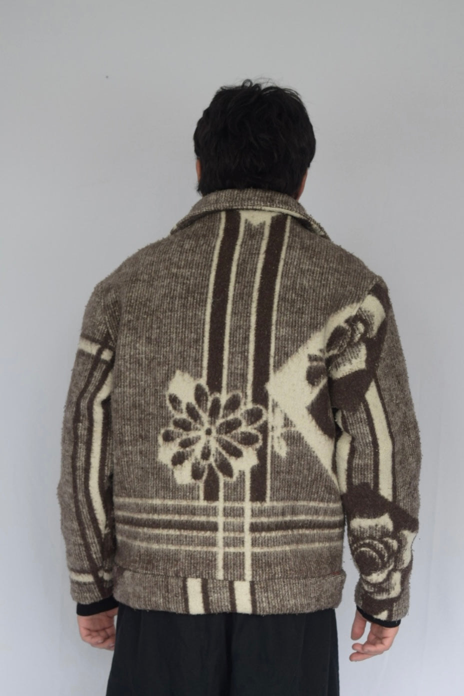 Chaqueta de tela recuperada, Talla M