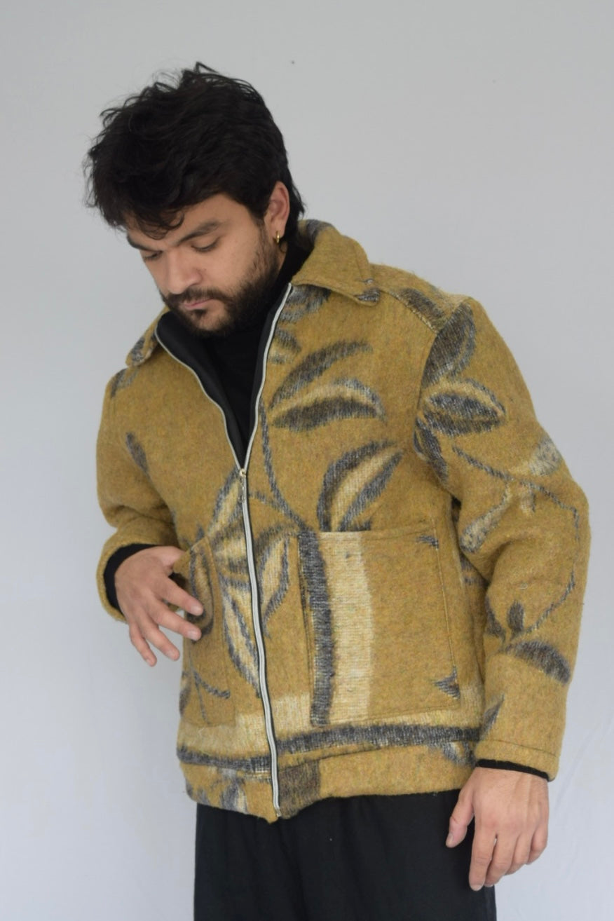 Chaqueta de tela recuperada, Talla M