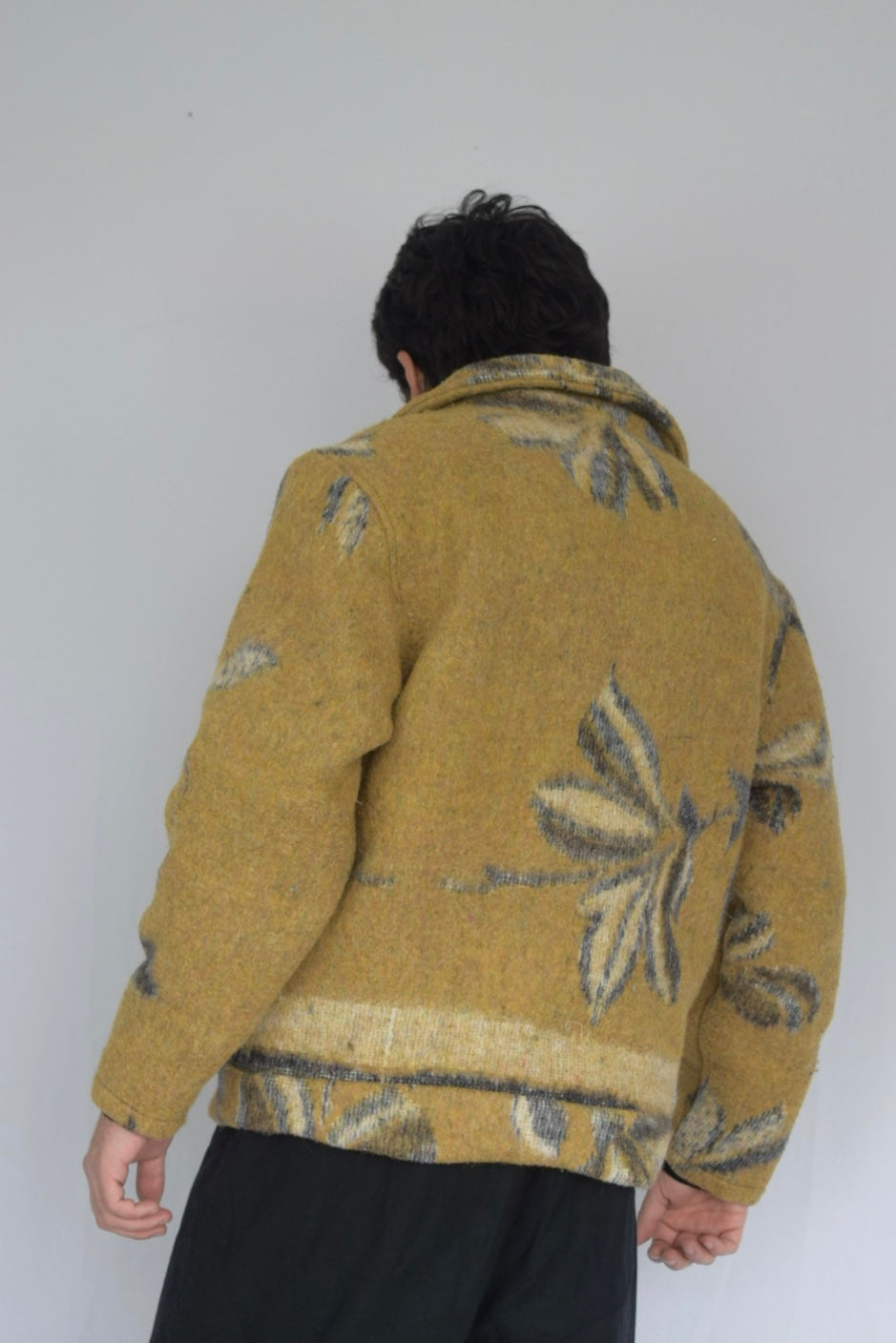 Chaqueta de tela recuperada, Talla M