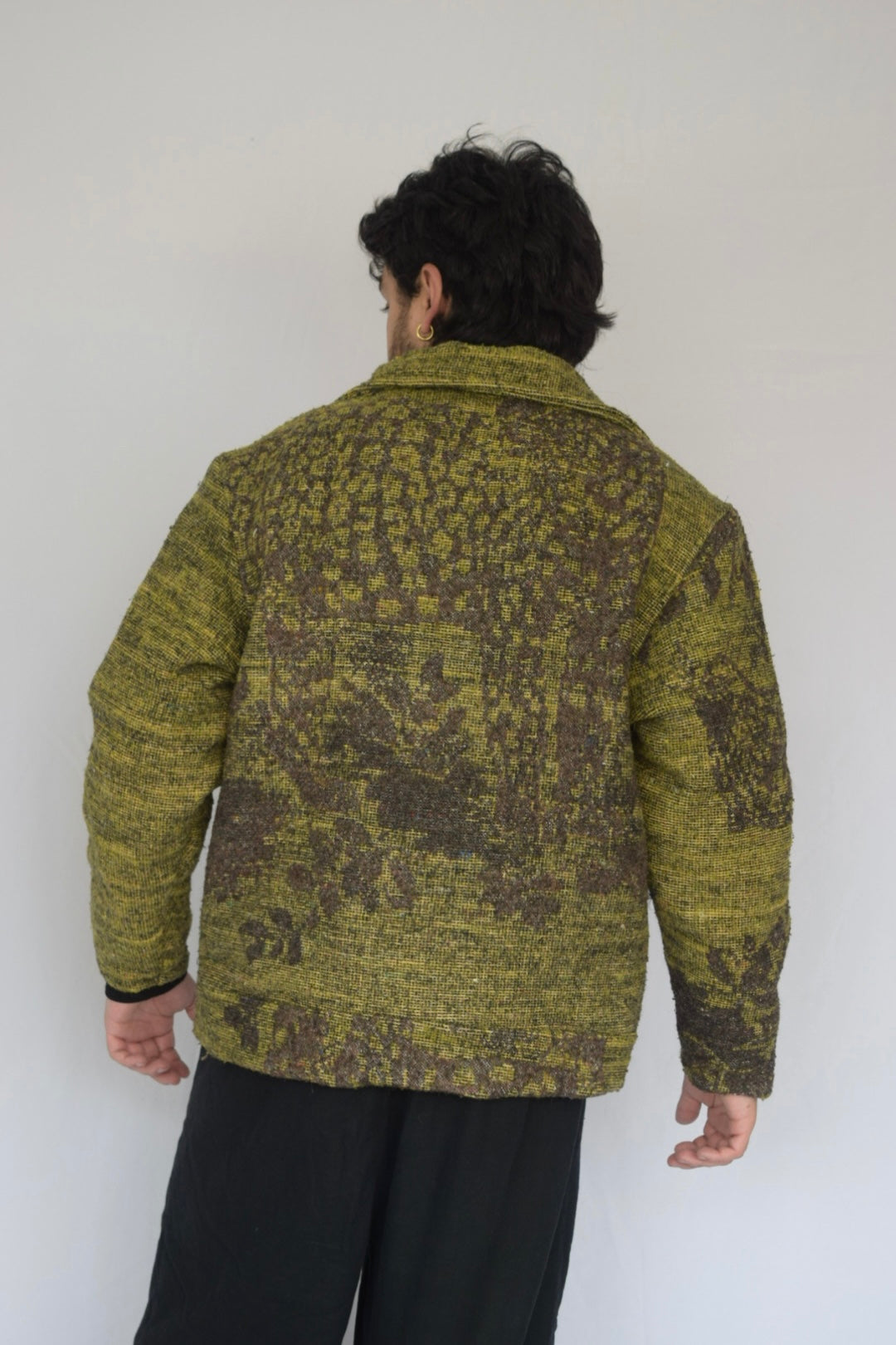 Chaqueta de tela recuperada, Talla M