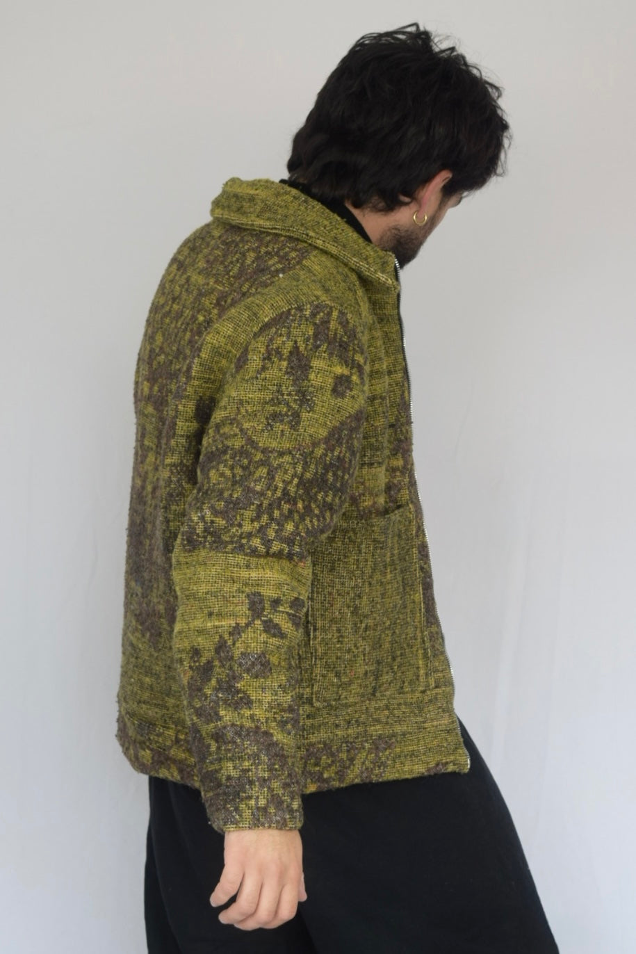 Chaqueta de tela recuperada, Talla M