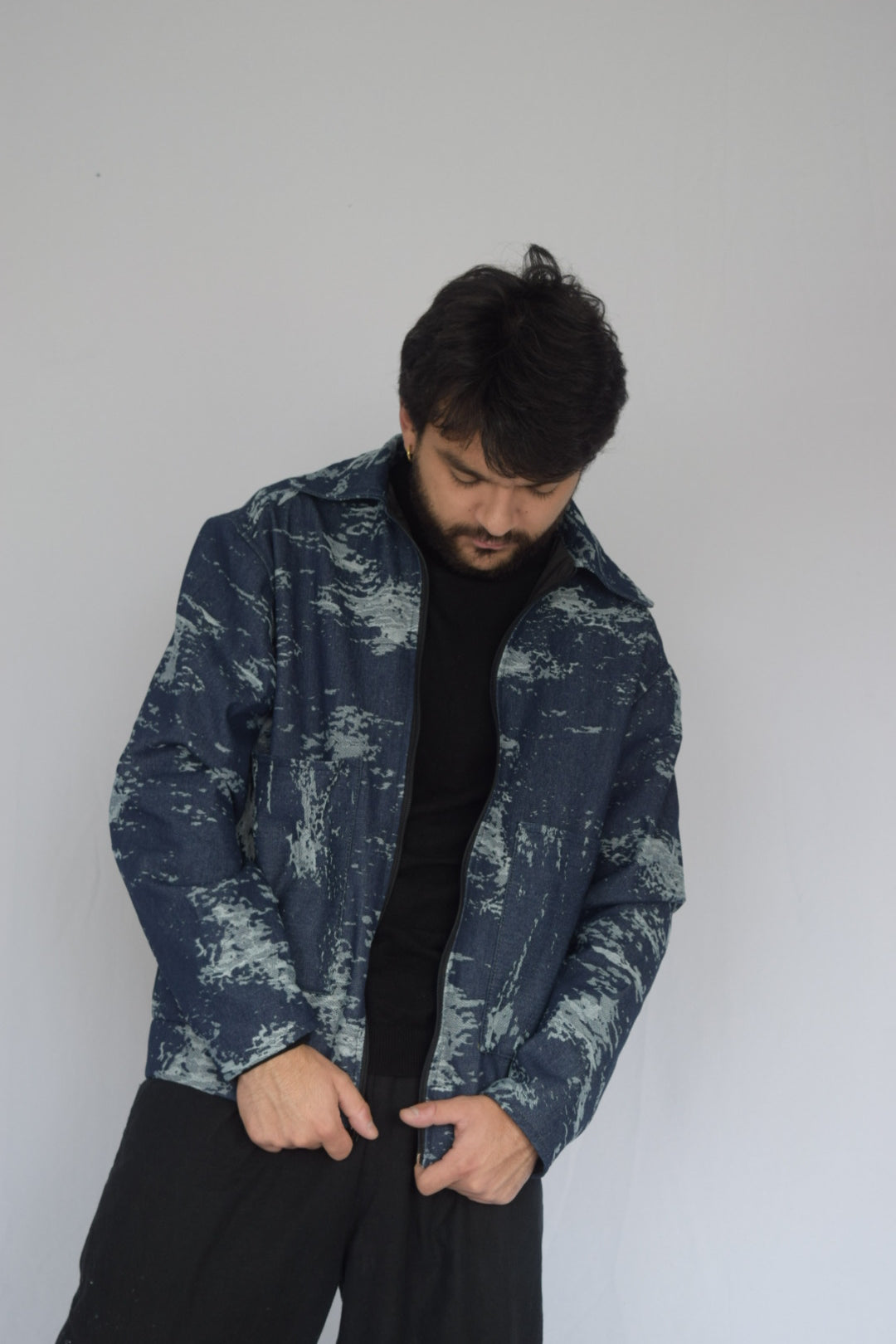 Chaqueta Denim Camuflaje