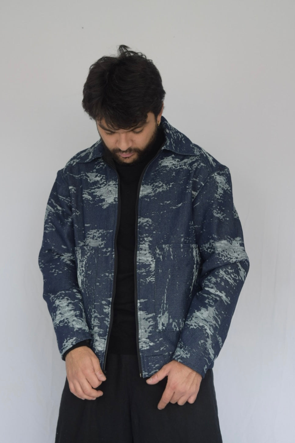 Chaqueta Denim Camuflaje