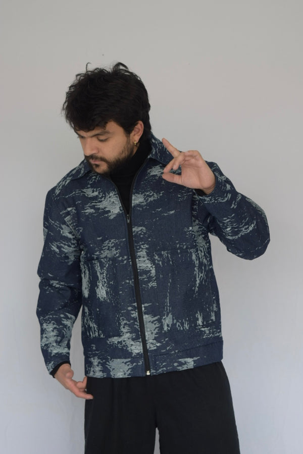 Chaqueta Denim Camuflaje