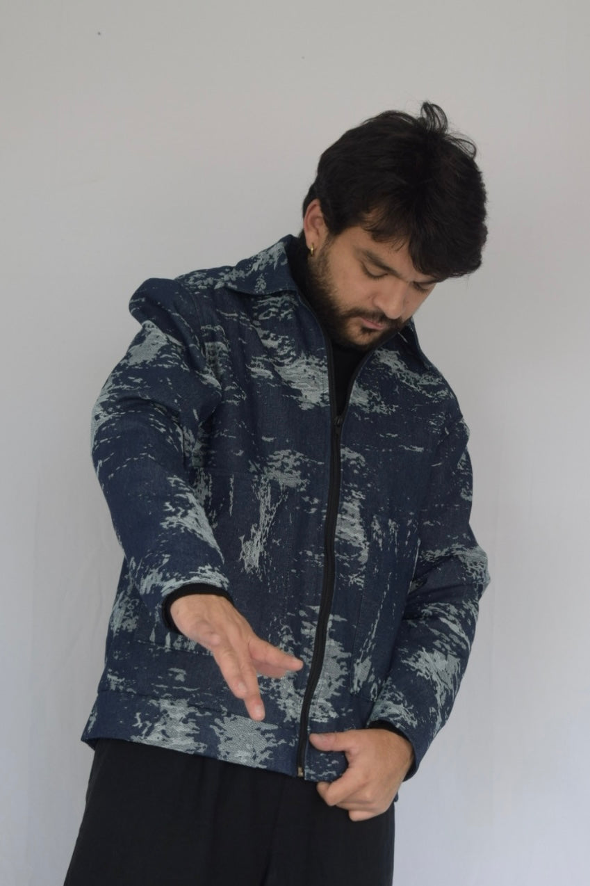 Chaqueta Denim Camuflaje