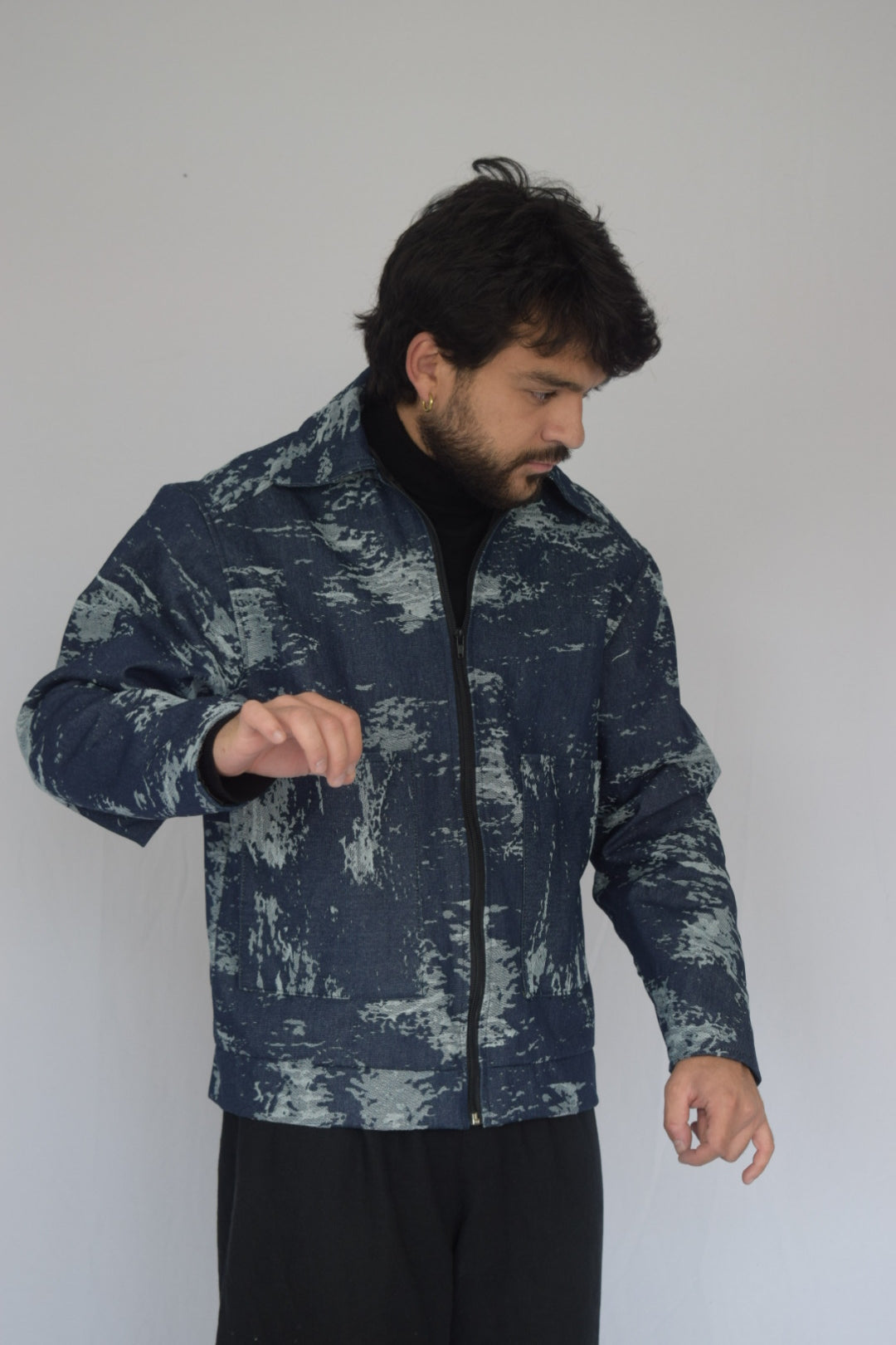 Chaqueta Denim Camuflaje