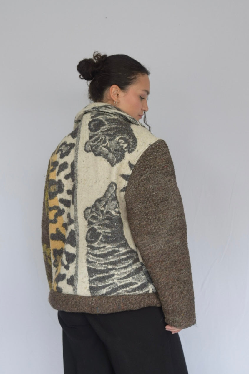 Chaqueta tela recuperada Talla M-L
