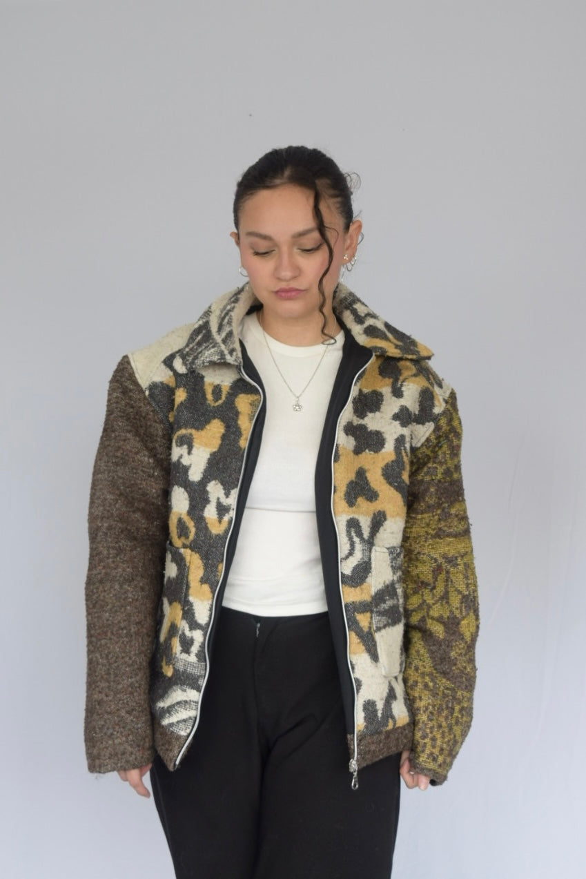Chaqueta tela recuperada Talla M-L