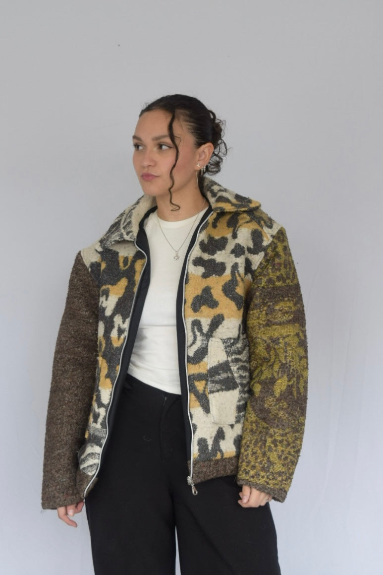 Chaqueta tela recuperada Talla M-L