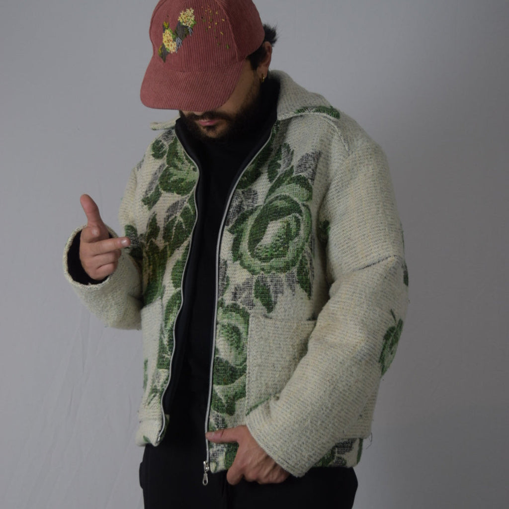 Chaqueta ramo verde