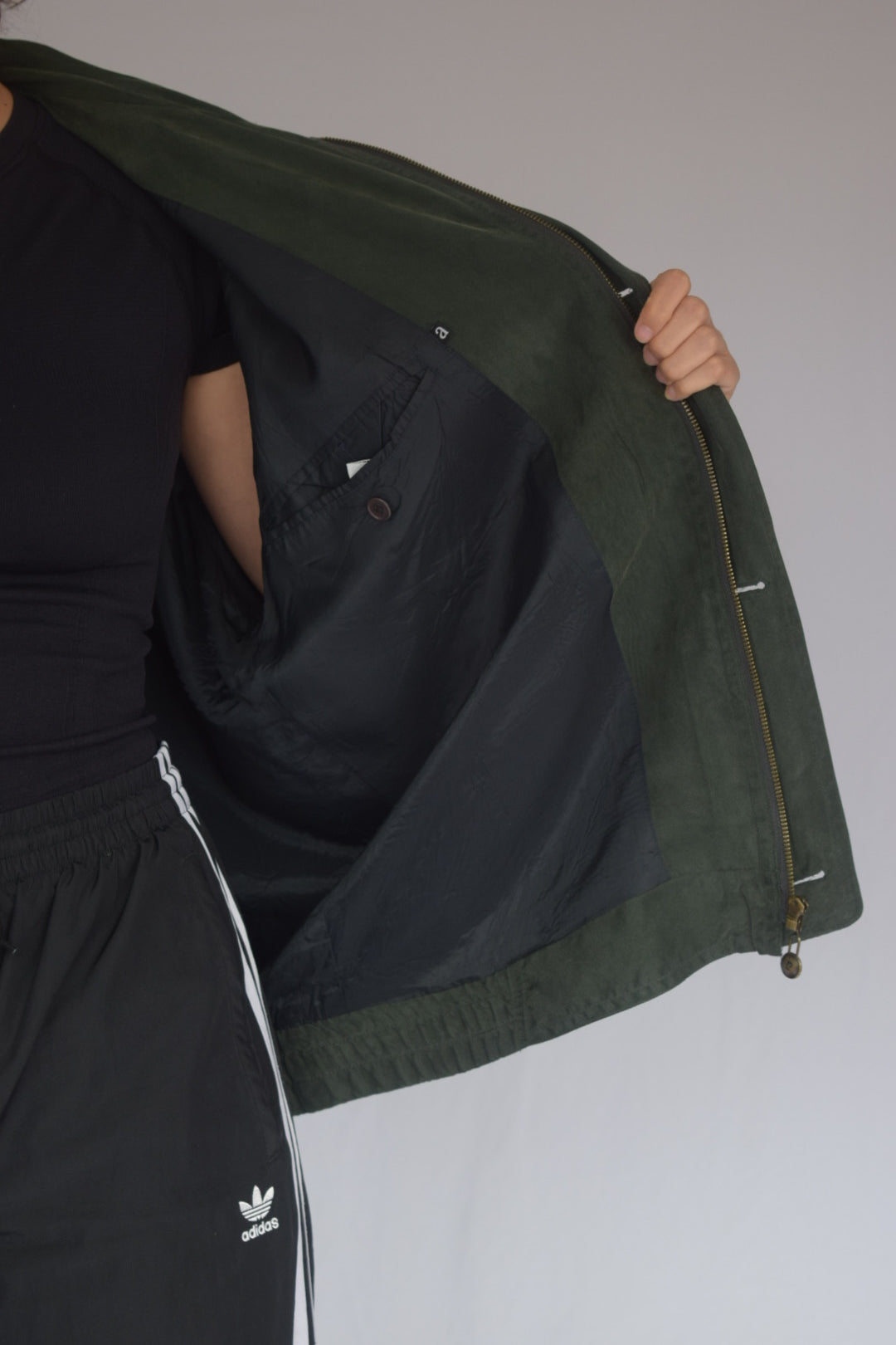 Chaqueta bombacha verde