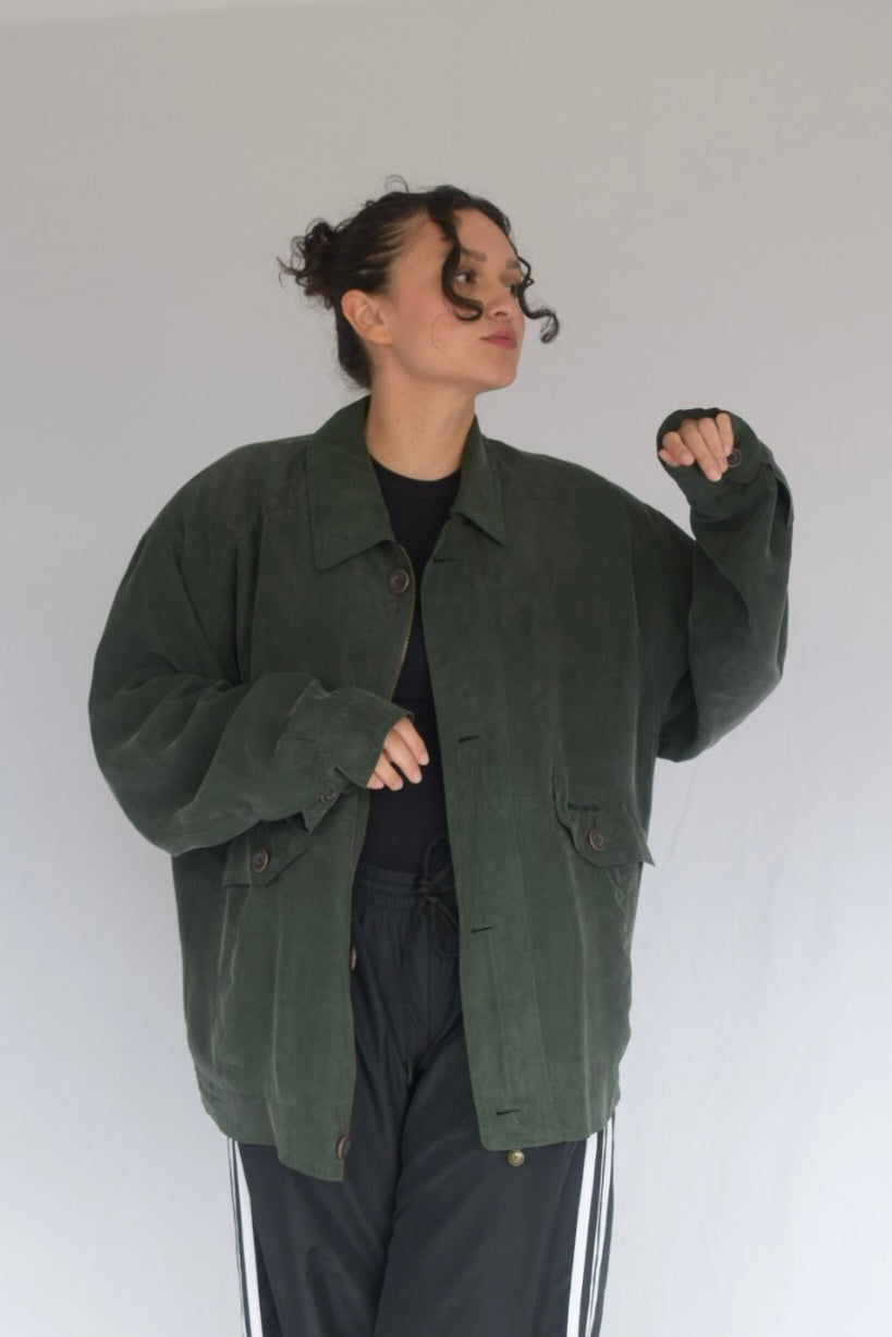 Chaqueta bombacha verde