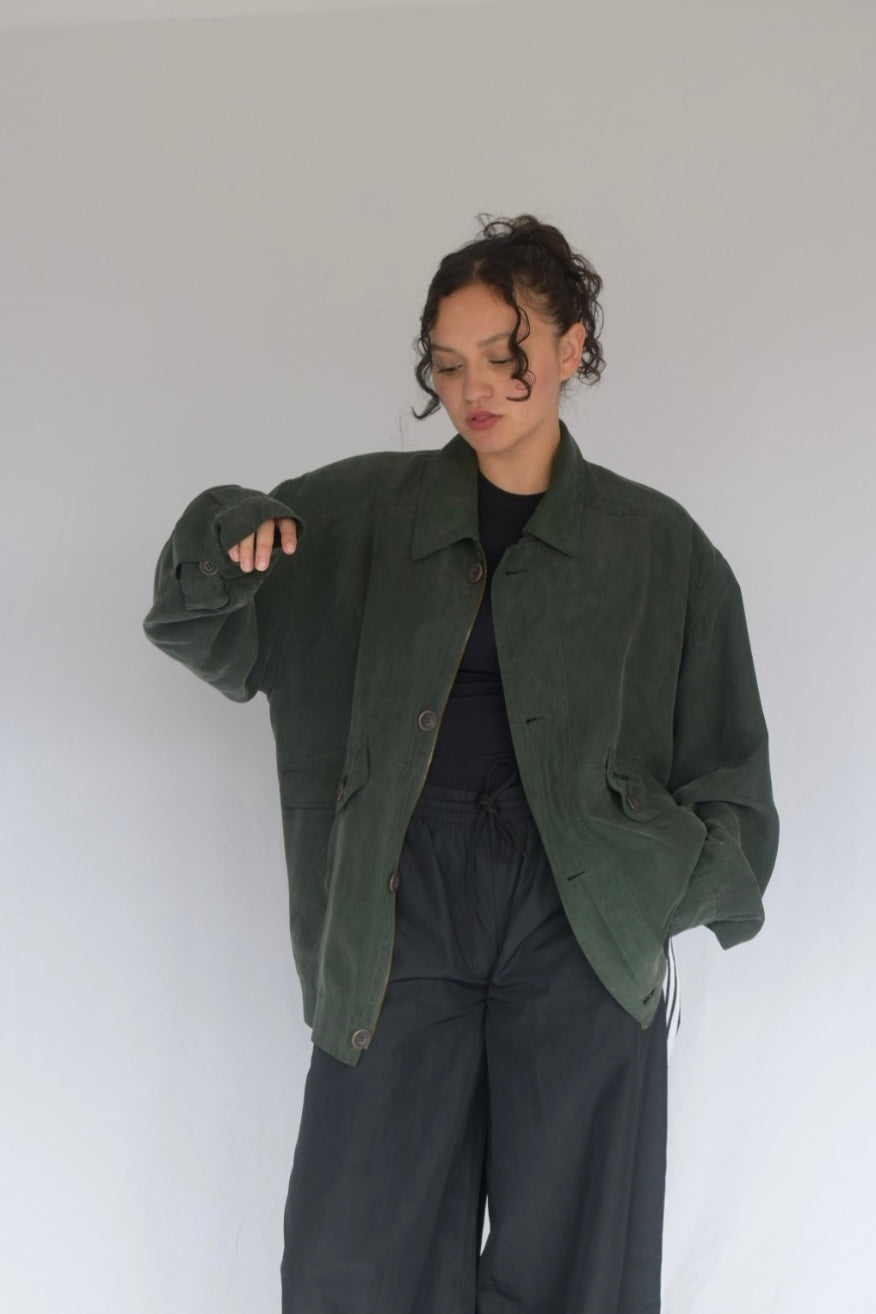 Chaqueta bombacha verde