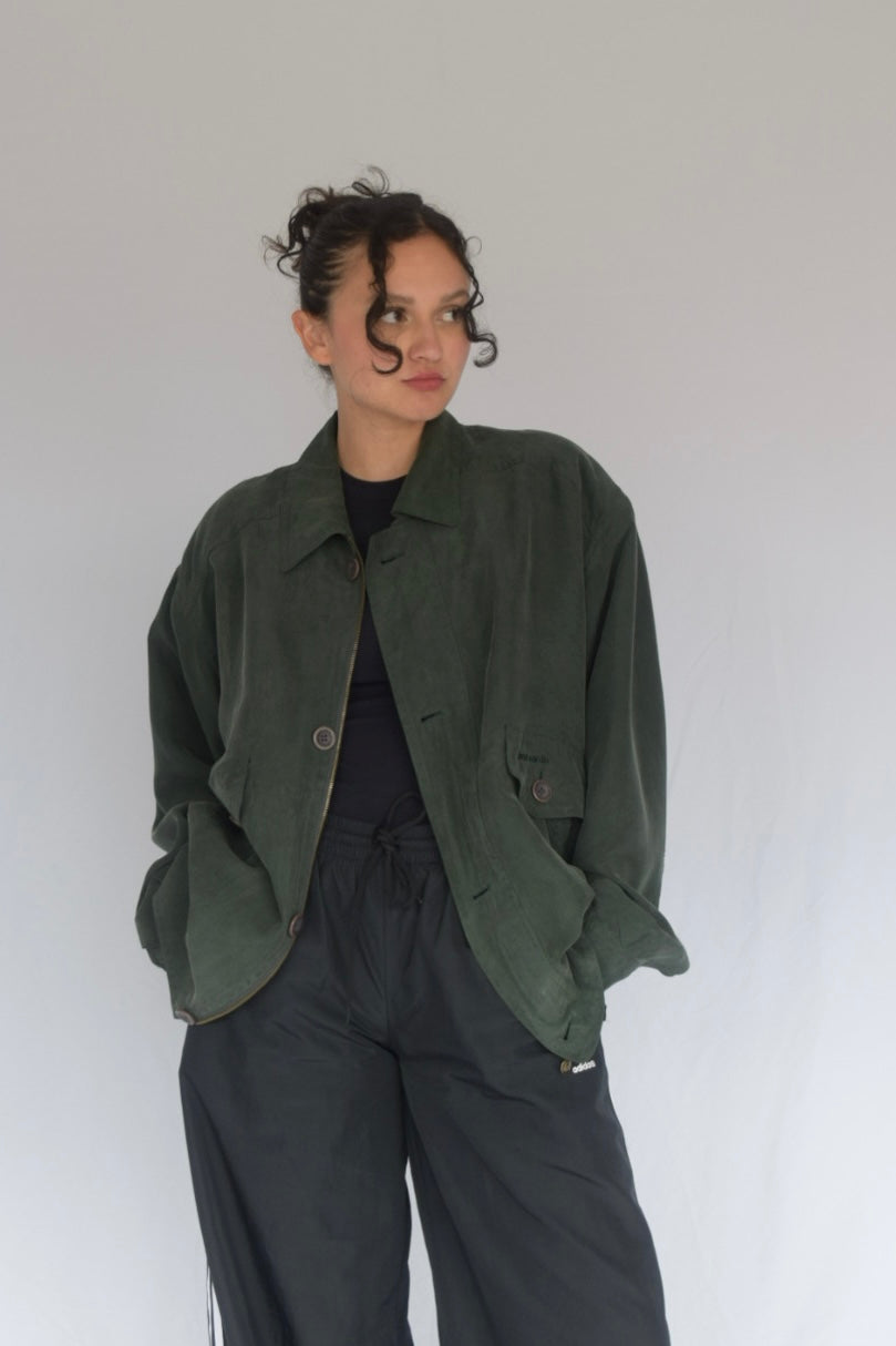 Chaqueta bombacha verde