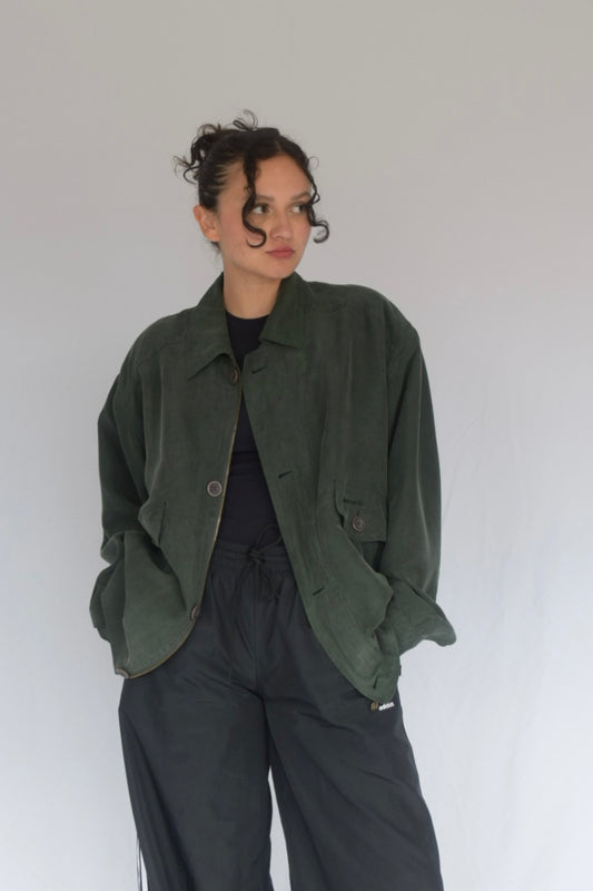 Chaqueta bombacha verde