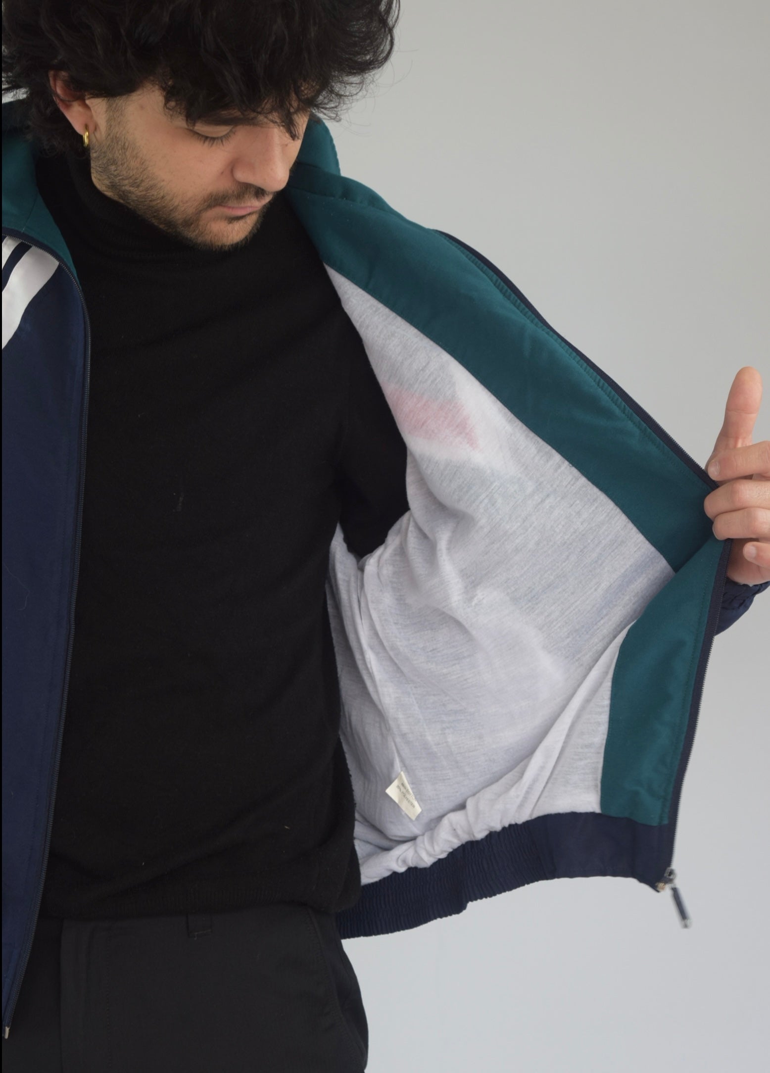 Chaqueta rombos vintage