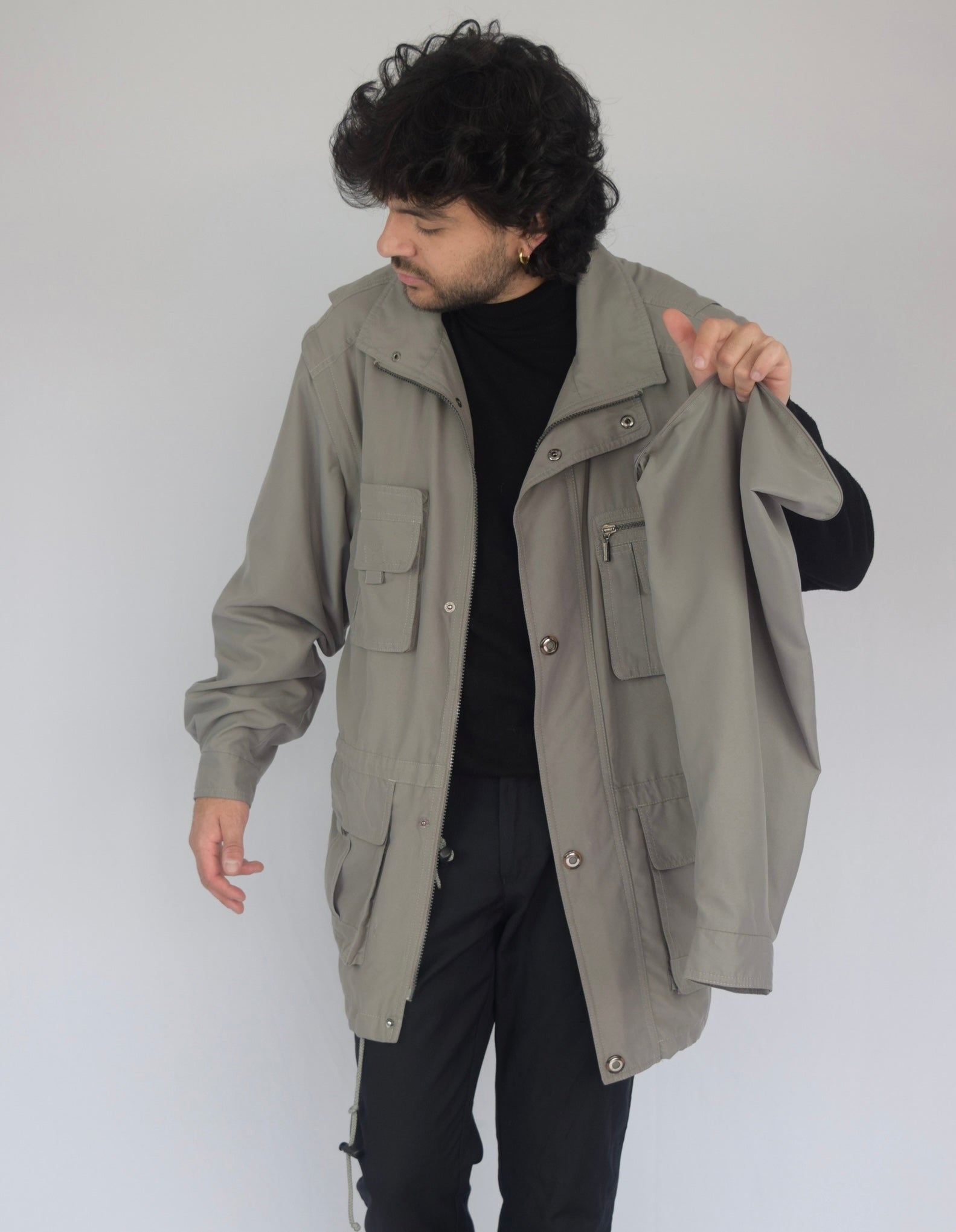 Chaquetón mangas desmontables