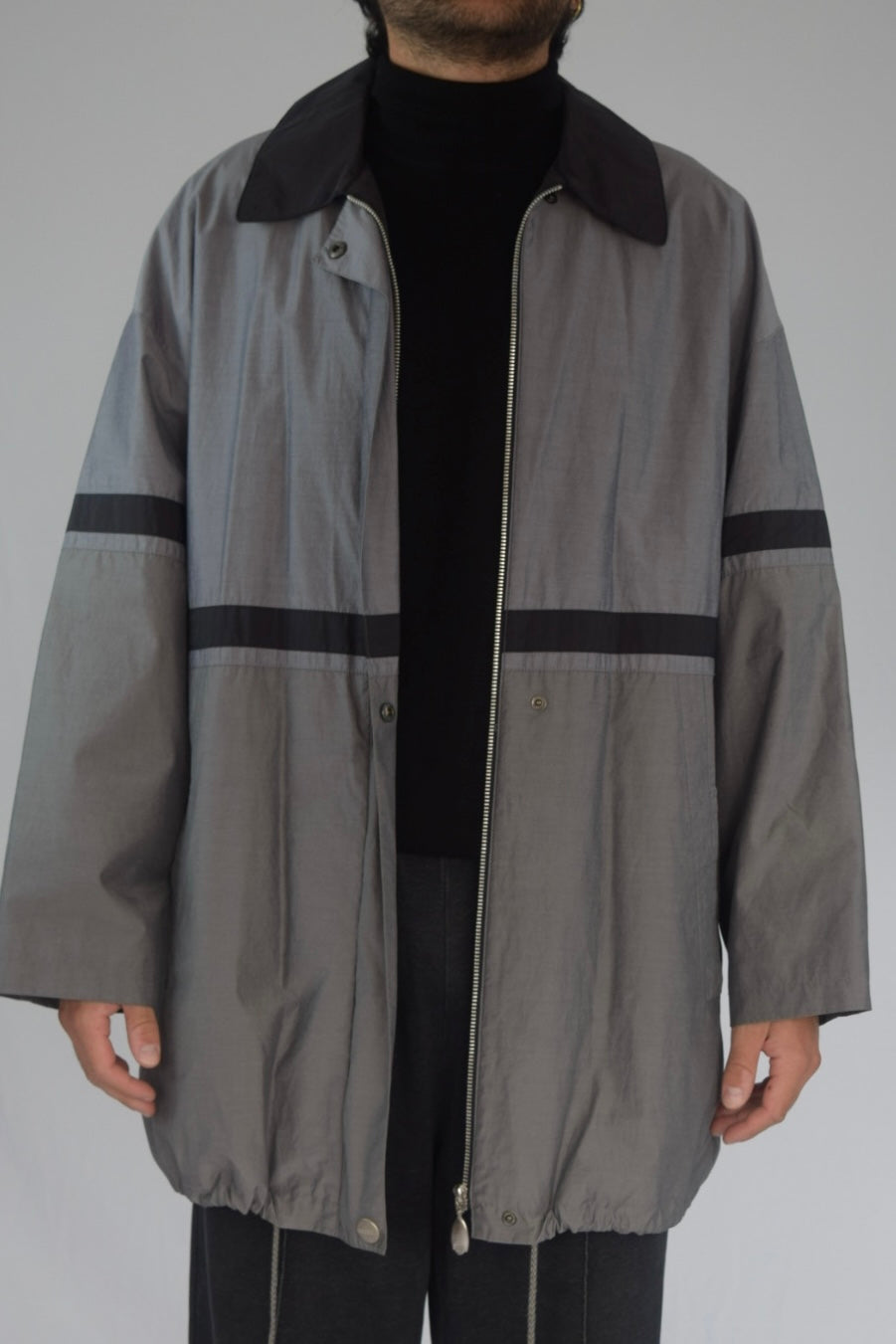 Chaquetón gris