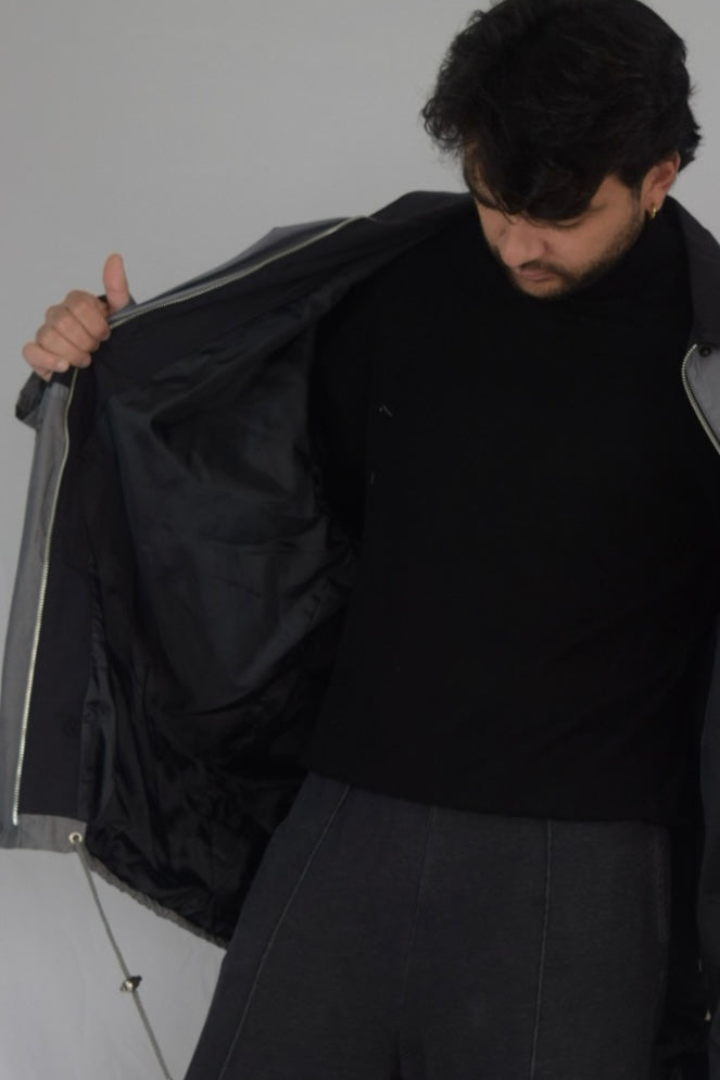 Chaquetón gris