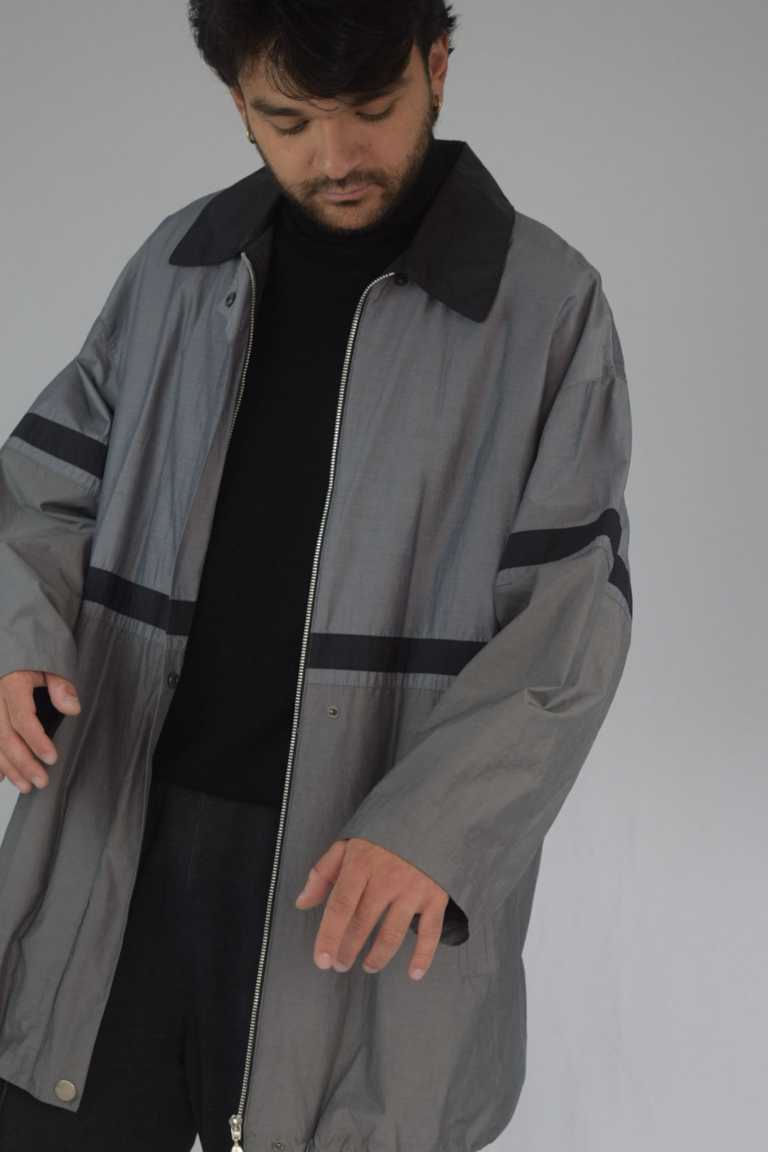 Chaquetón gris