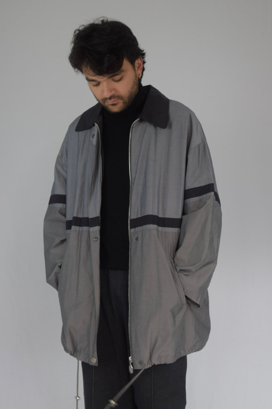 Chaquetón gris