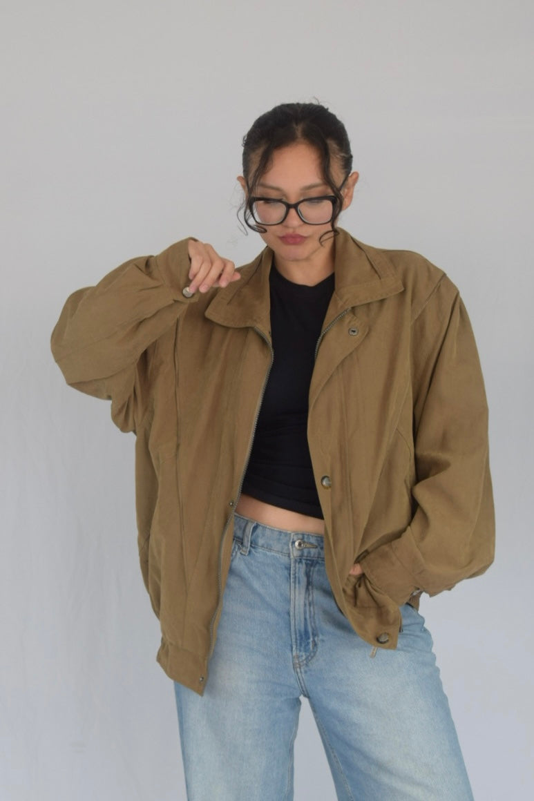 Chaquetón café