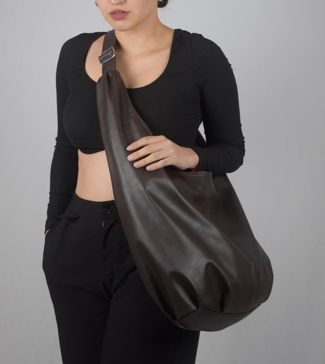 Bolso de prana CAFÉ