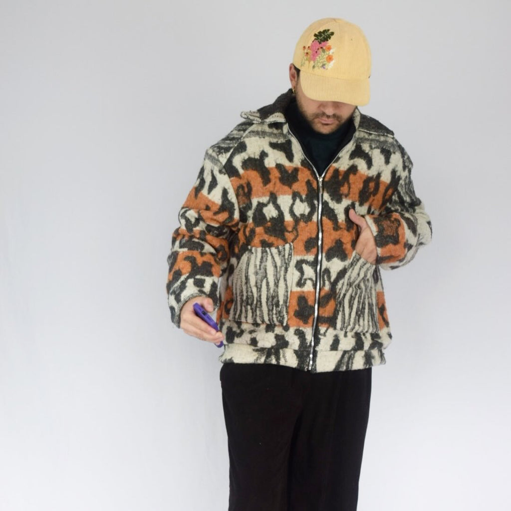 Chaqueta tigre naranja