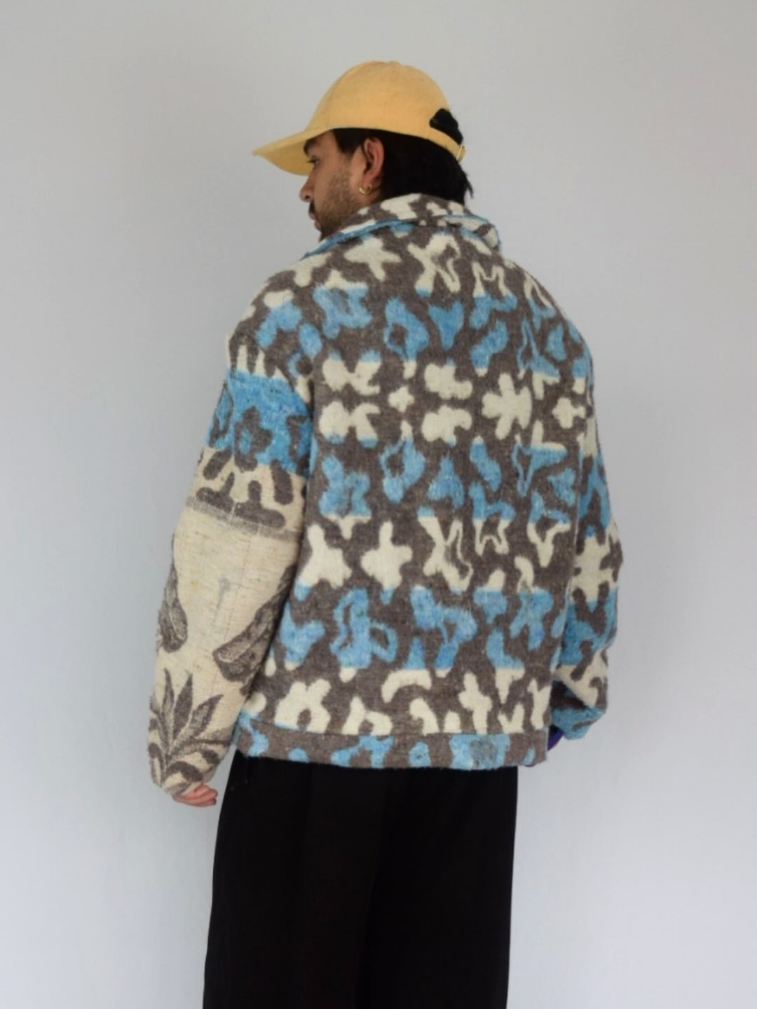 Chaqueta tigre celeste