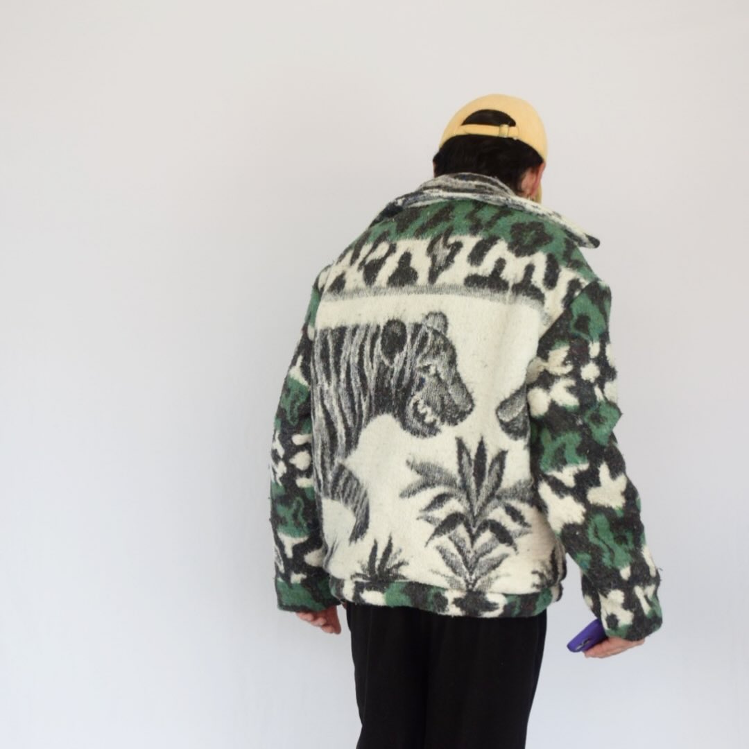 Chaqueta 4 tigres verde