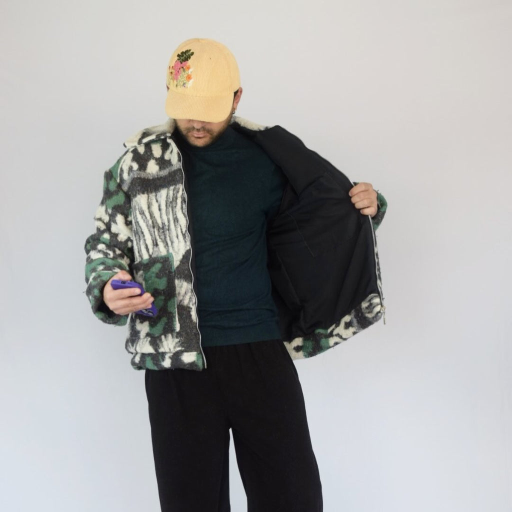 Chaqueta 4 tigres verde