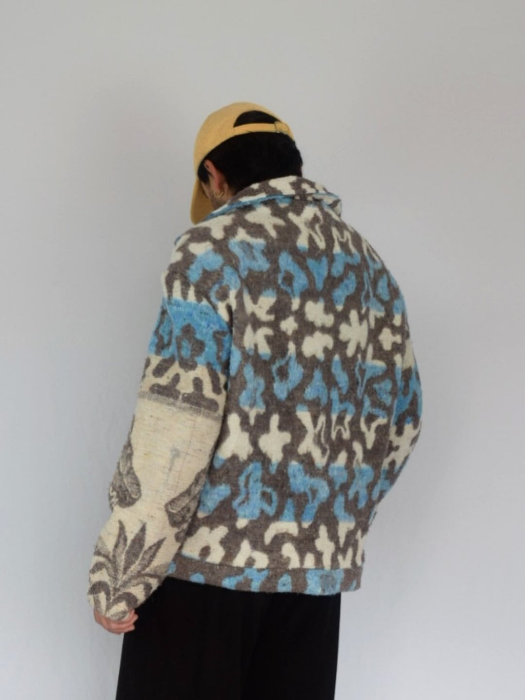 Chaqueta tigre celeste