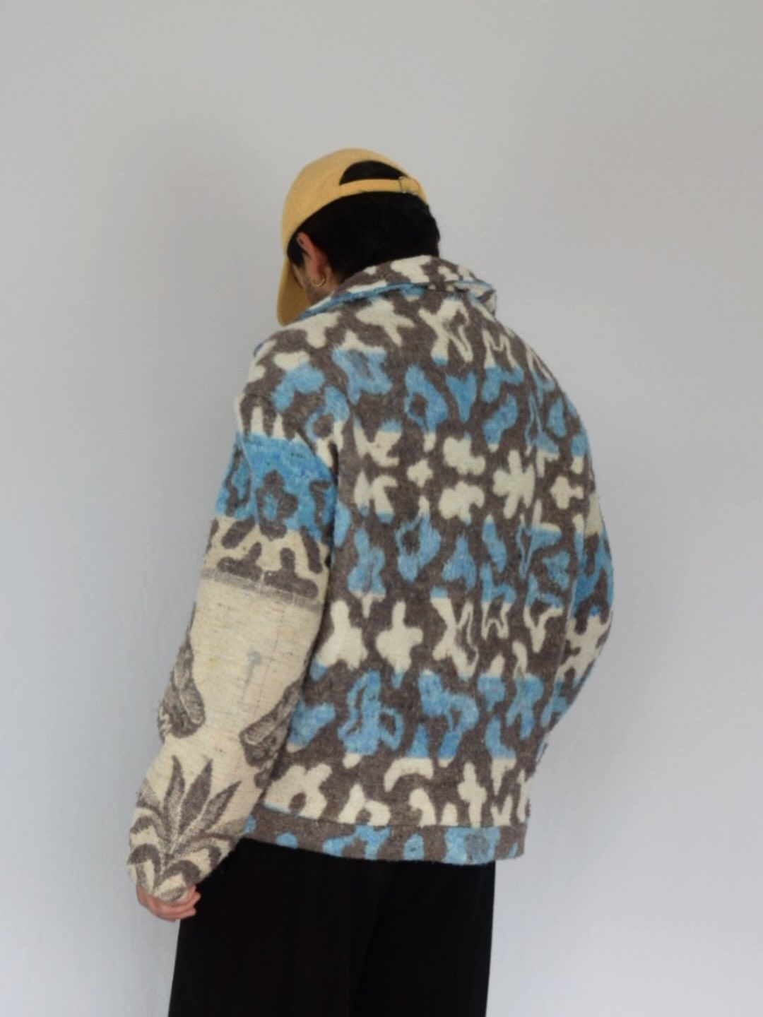 Chaqueta tigre celeste