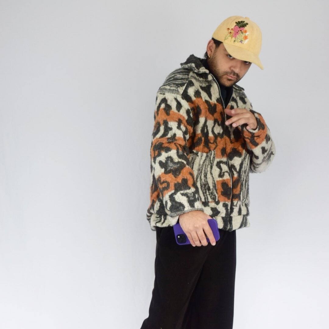 Chaqueta tigre naranja