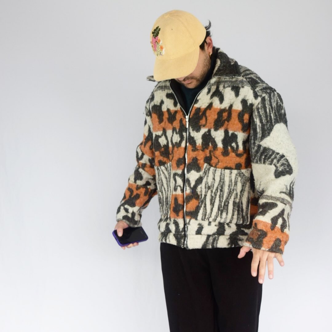 Chaqueta tigre naranja