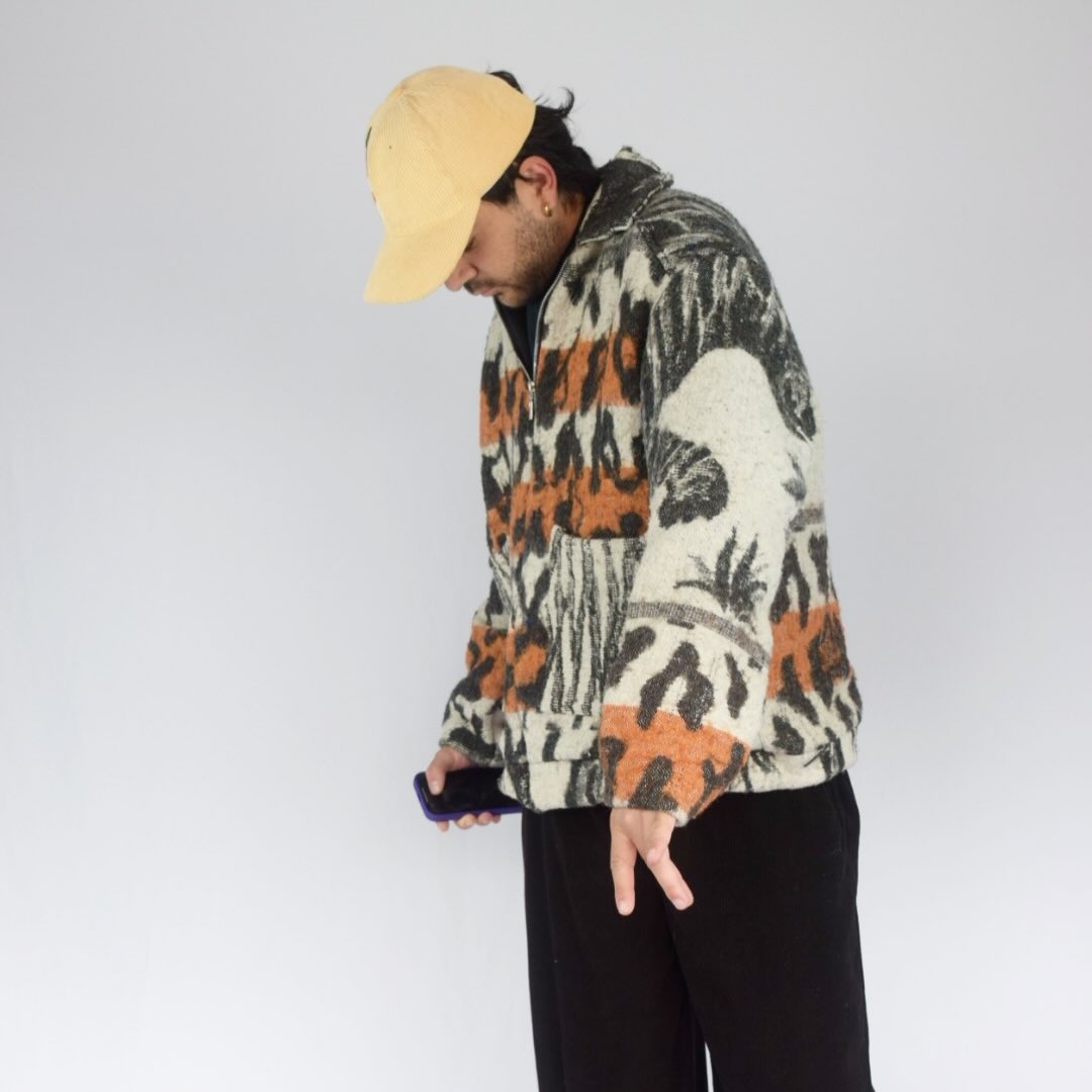 Chaqueta tigre naranja