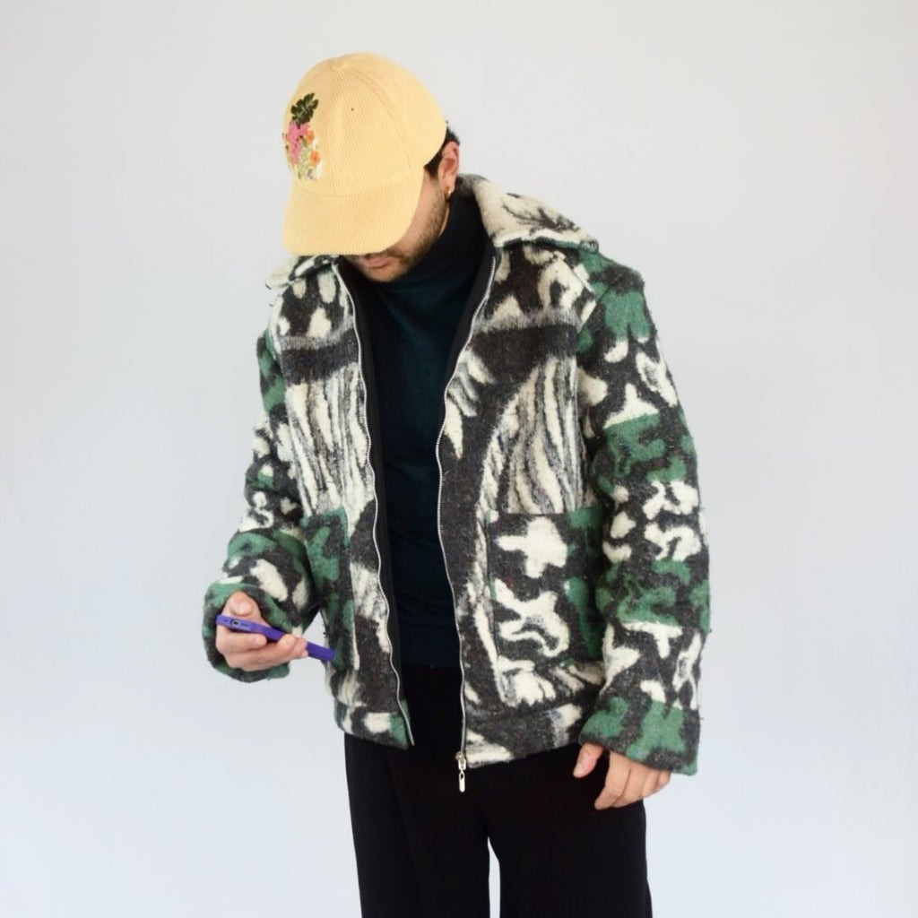 Chaqueta 4 tigres verde