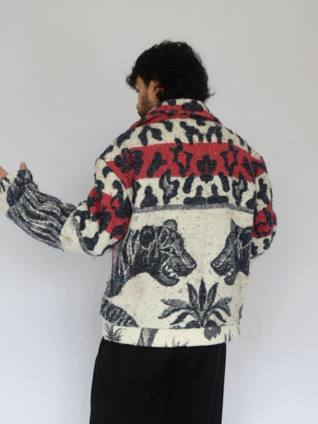 Chaqueta tigre roja
